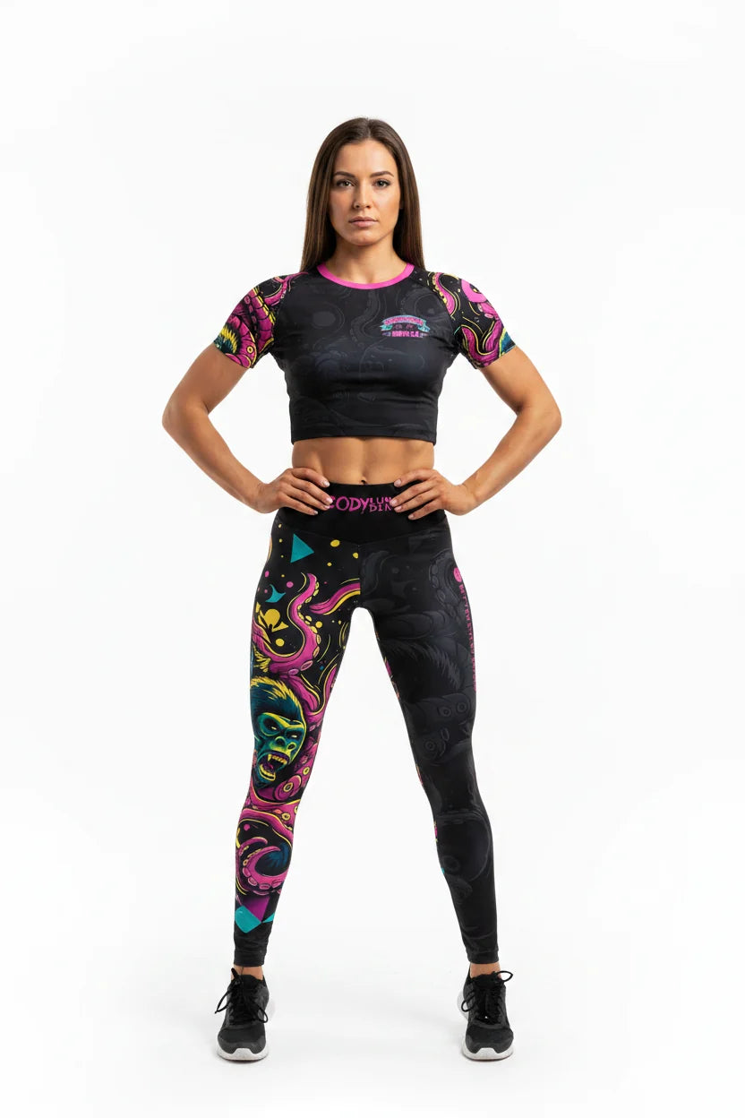 Women's Yoga & Running Sport Suit 2-Piece Fitness Set