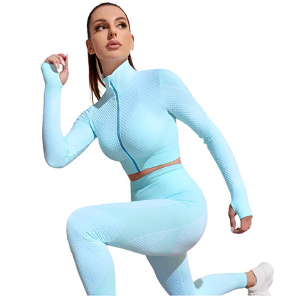 Effortless Style 2 Piece Seamless Yoga Set