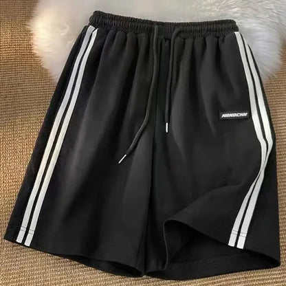 Striped Wide Leg Shorts