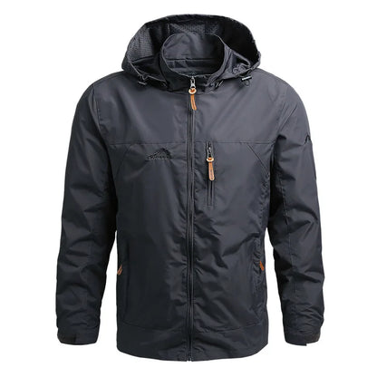 Versatile Outdoor Jacket  Military Style Windbreaker