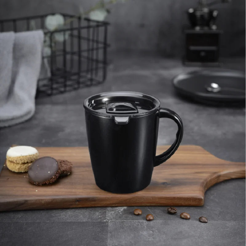 Portable Coffee Mug with Lifting Rope