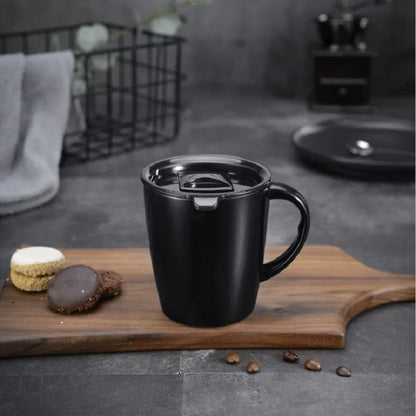 Portable Coffee Mug with Lifting Rope