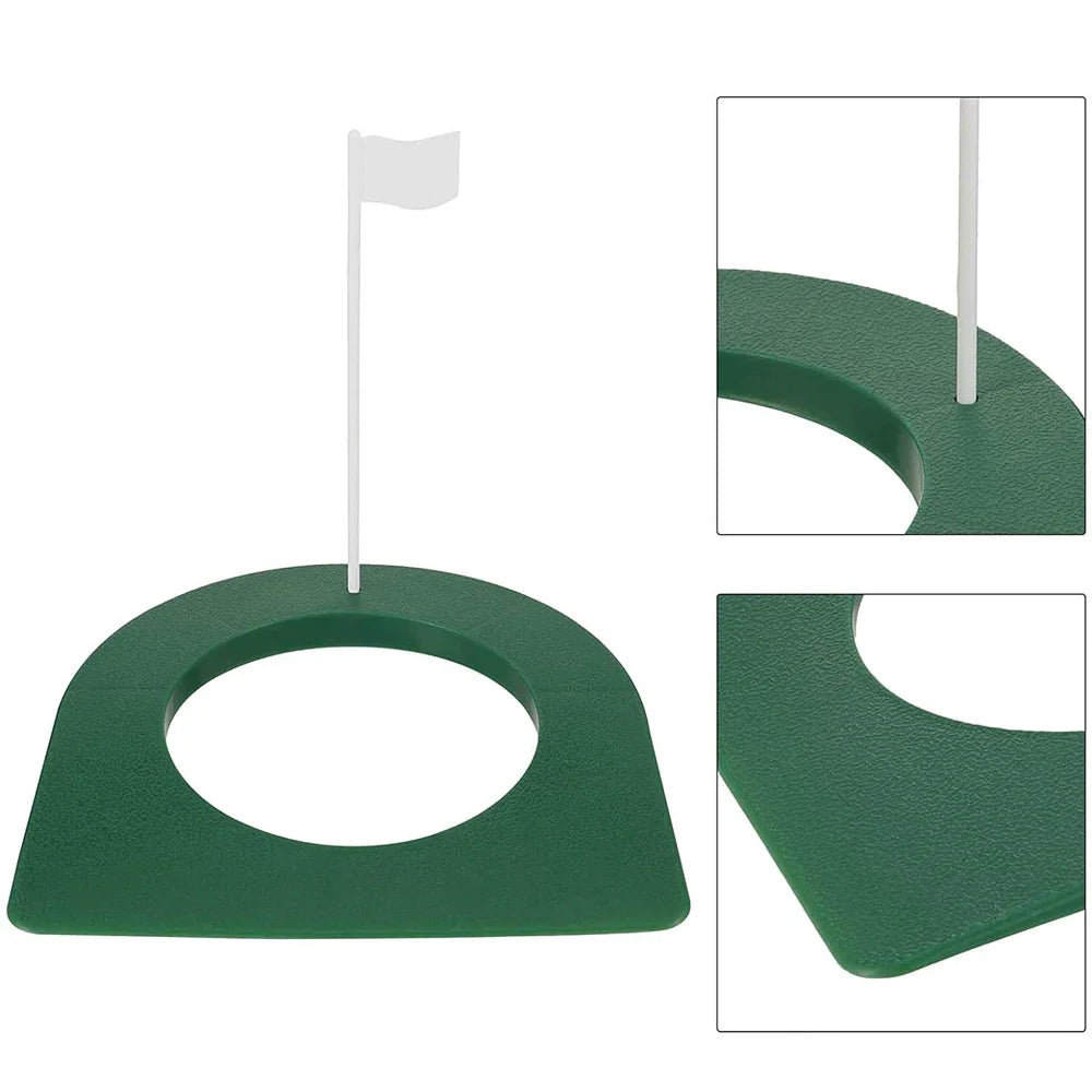 All-Direction Indoor Golf Putting Green with Flag