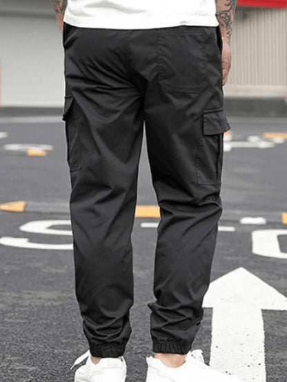 Men’s Outdoor Multi-Pocket Cargo Sweatpants
