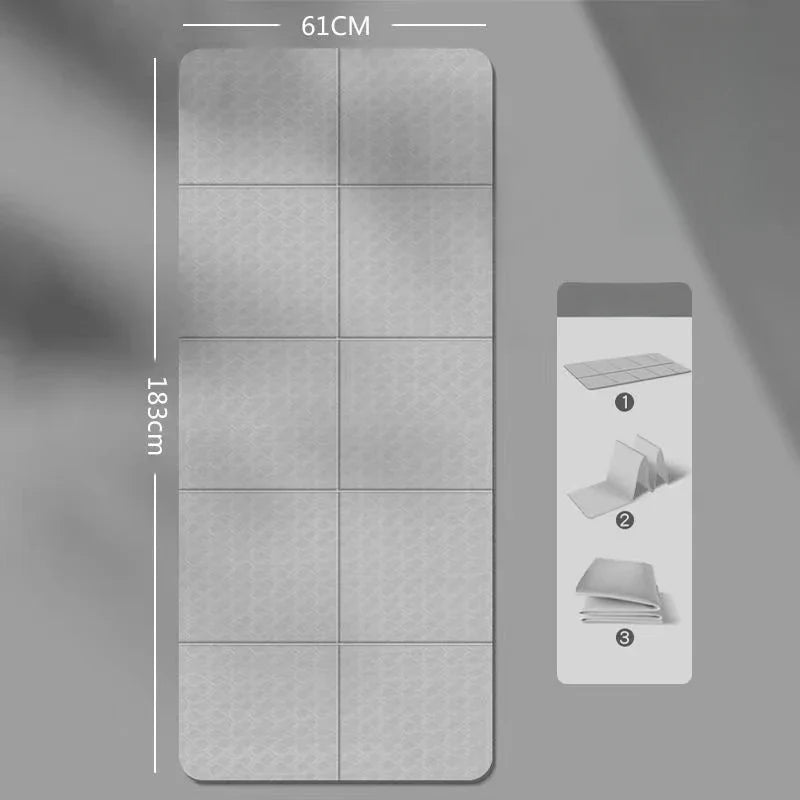 Versatile Foldable Mat for Yoga Pilates and Fitness