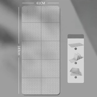 Versatile Foldable Mat for Yoga Pilates and Fitness