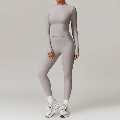 Women's 2 Piece Yoga Set Gym Wear Sportswear