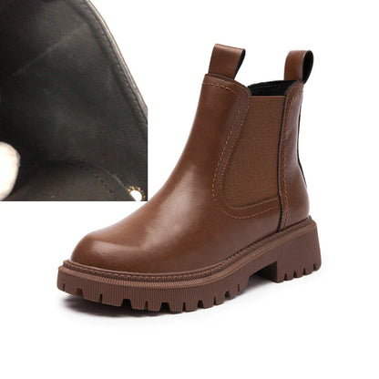 Crafted for Comfort: Genuine Leather Chelsea Boots