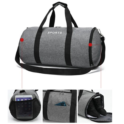 Multifunctional Travel Duffel with Shoe Storage