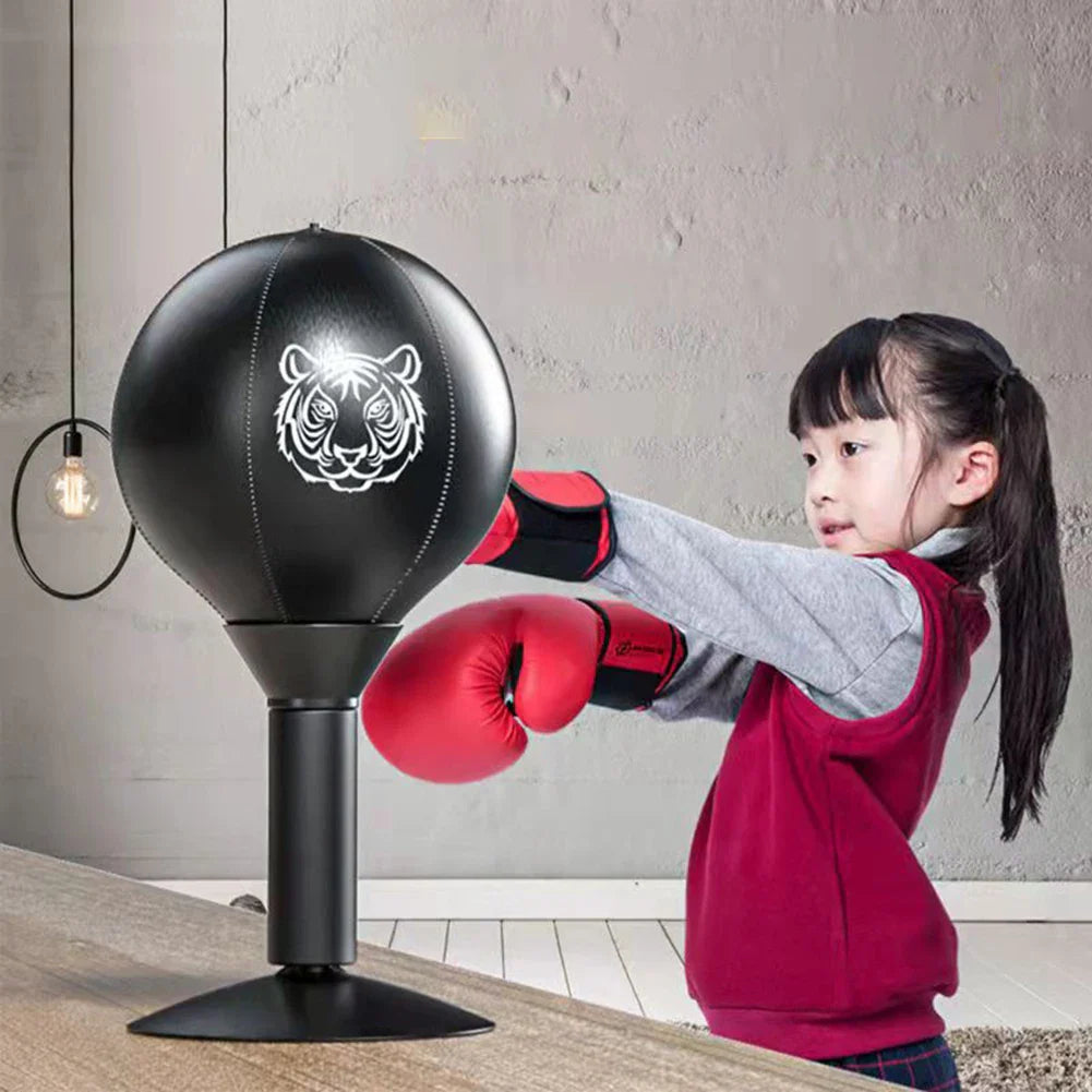 Portable Home Boxing Trainer Mini Punch Bag with Suction Cup