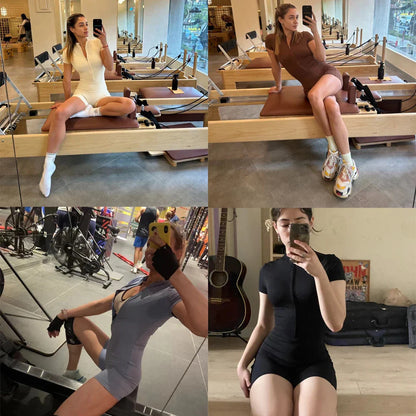 Winter Workout Wear  Cozy Jumpsuit