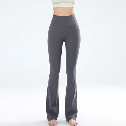 Slim Fit Yoga Leggings with Wide Leg Style