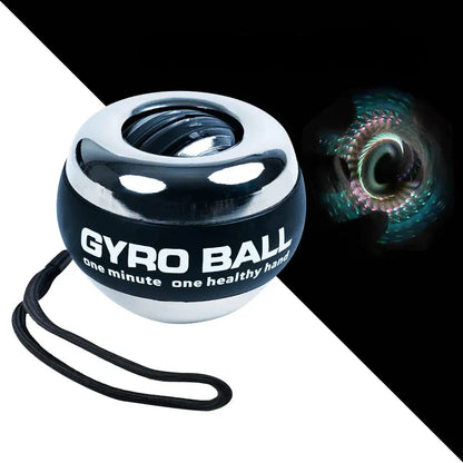 Self-Starting LED Gyro Ball for Hand and Wrist Strength