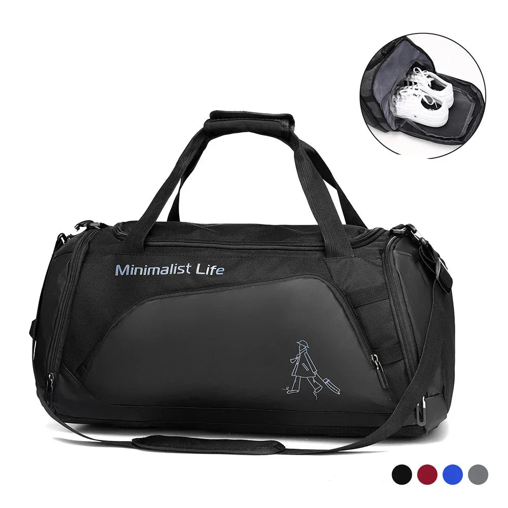 Heavy-Duty Travel Gym Bag for Frequent Travelers
