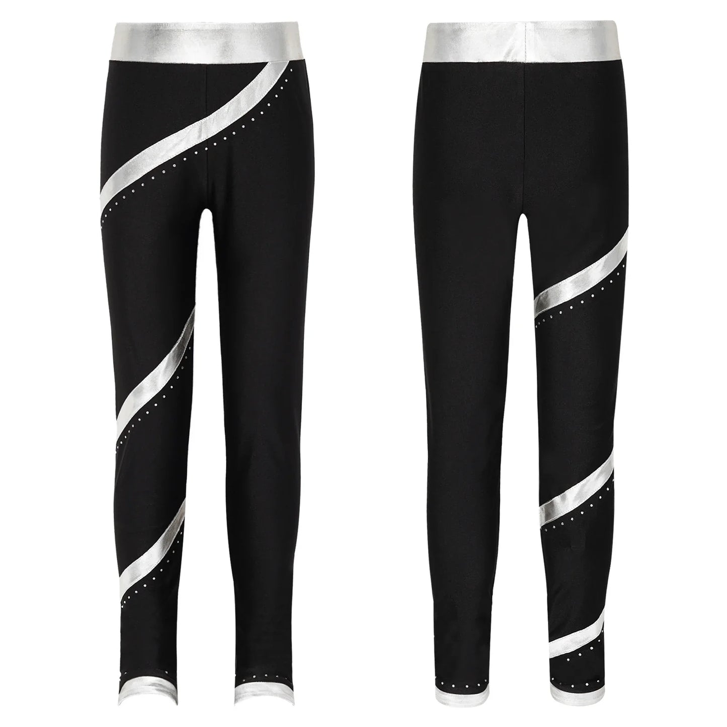Girls' Figure Skating Leggings
