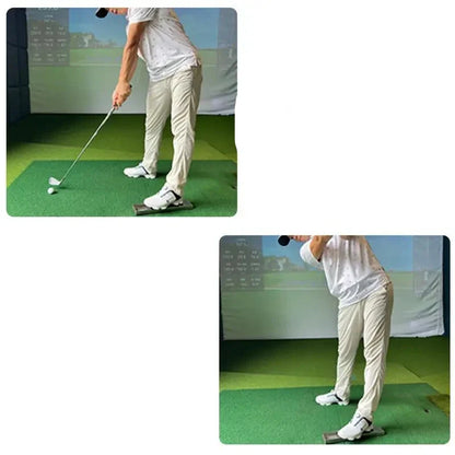 Portable Golf Swing Leg Pedal Improve Posture & Swing