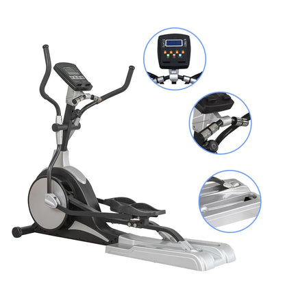 Portable Fitness Solution Elliptical & Desk Combo