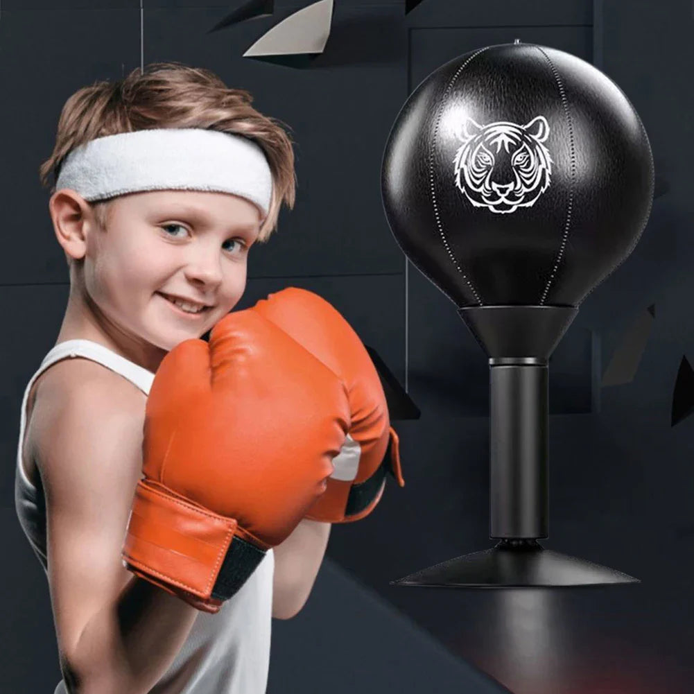 Portable Home Boxing Trainer Mini Punch Bag with Suction Cup