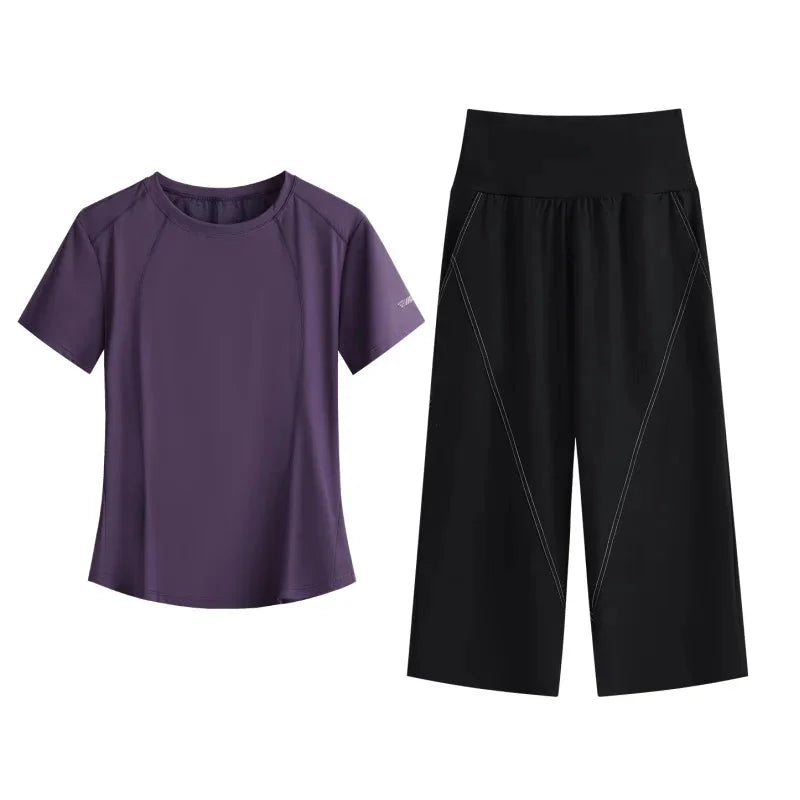 Women’s Loose-Fit 2-Piece Yoga & Sport Set