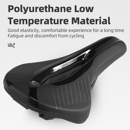 ROCKBROS Racing Cycling Cushion Bike Saddle Ultralight EVA MTB Road Bicycle Seat