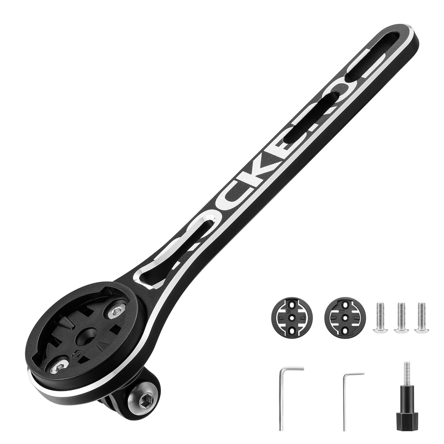Bike Aluminum Computer Mount  compatible with Garmin, Wahoo, Bryton, and GoPro