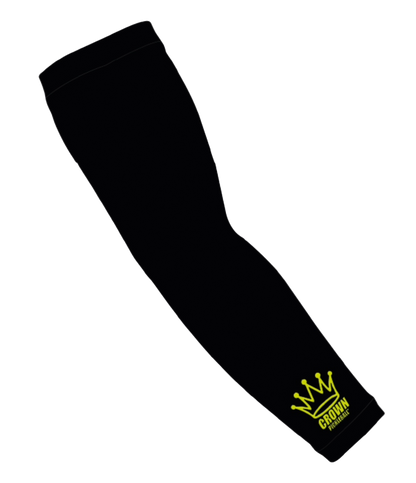 CROWN PICKLEBALL - SLEEVE - SERIOUS BLACK (Black/Yellow)