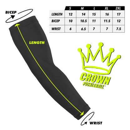 CROWN PICKLEBALL - SLEEVE - CROWN CHARCOAL CAMO (Charcoal)