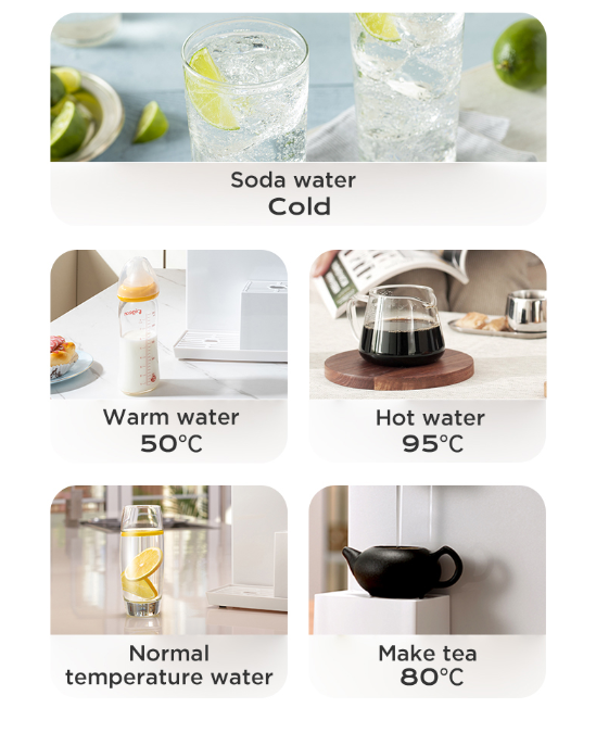 Countertop Soda RO Water Purifier