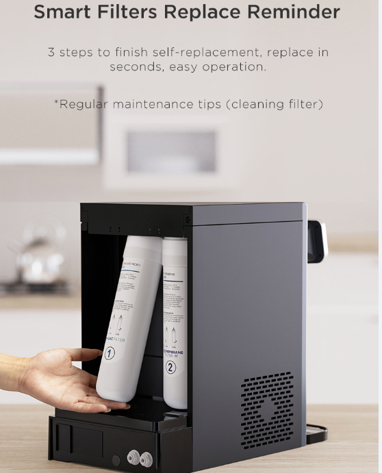 Countertop Soda RO Water Purifier