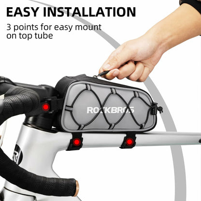 Bike Frame Bag Compatible with iPhone 14/13/12 Pro Galaxy S22/S21