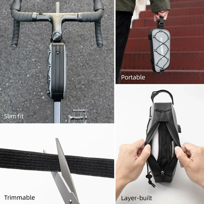 Bike Frame Bag Compatible with iPhone 14/13/12 Pro Galaxy S22/S21