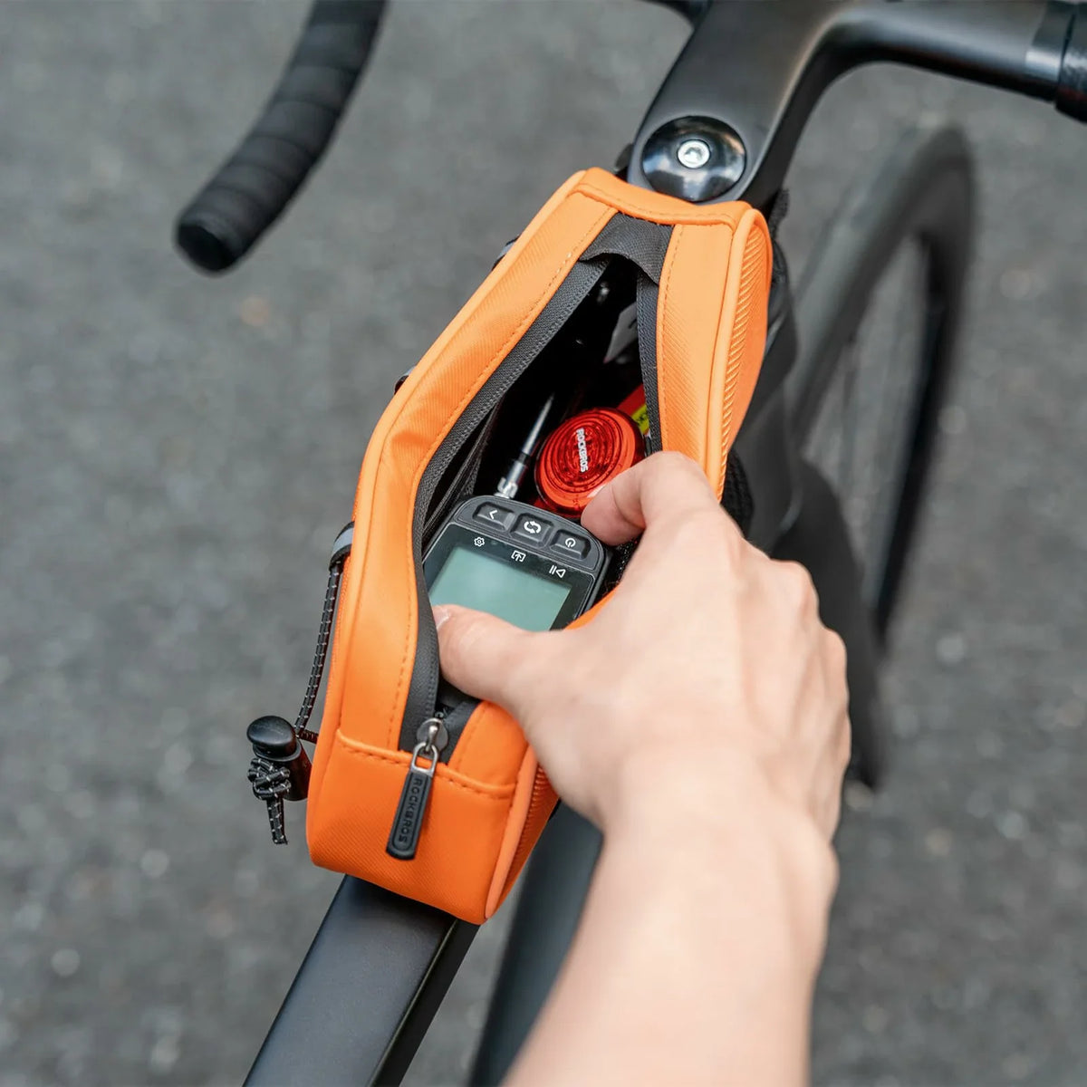 Bike Frame Bag Compatible with iPhone 14/13/12 Pro Galaxy S22/S21