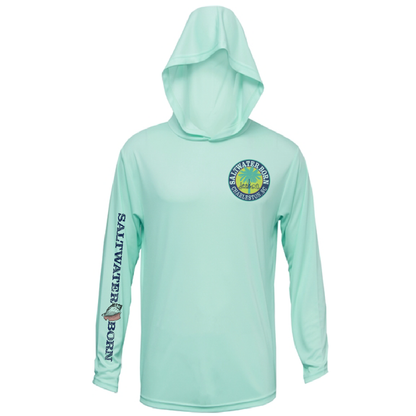 Charleston, SC Kraken Palmetto Logo Women's Long Sleeve UPF 50+ Dry-Fit Hoodie