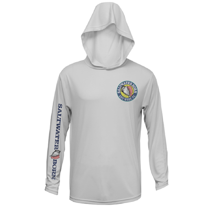 Key West, FL Realistic Turtle Long Sleeve UPF 50+ Dry-Fit Hoodie