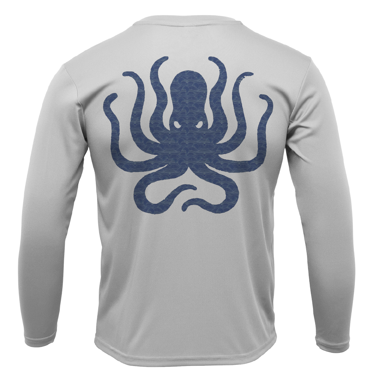 Cayman Islands Kraken Men's Long Sleeve UPF 50+ Dry-Fit Shirt