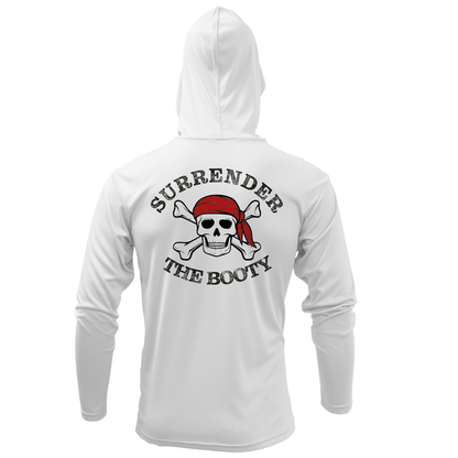 Florida Freshwater Born "Surrender The Booty" Men's Long Sleeve UPF 50+ Dry-Fit Hoodie