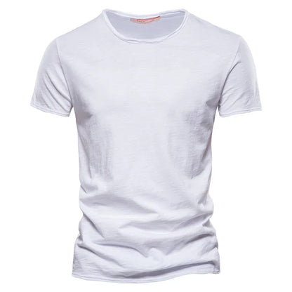 Men's Soft Cotton Casual Slim Fit Summer T-Shirt