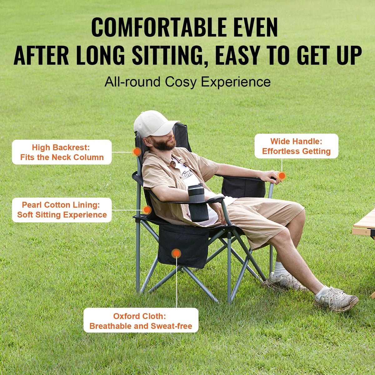 Ultralight Folding Camping Portable High-Load Chair