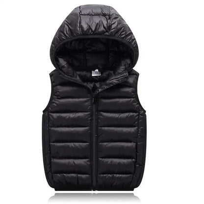 Winter Essentials Hooded Vests for Kids