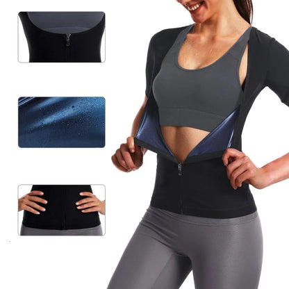 Women's Sweat Vest Waist Trainer & Sauna Suit
