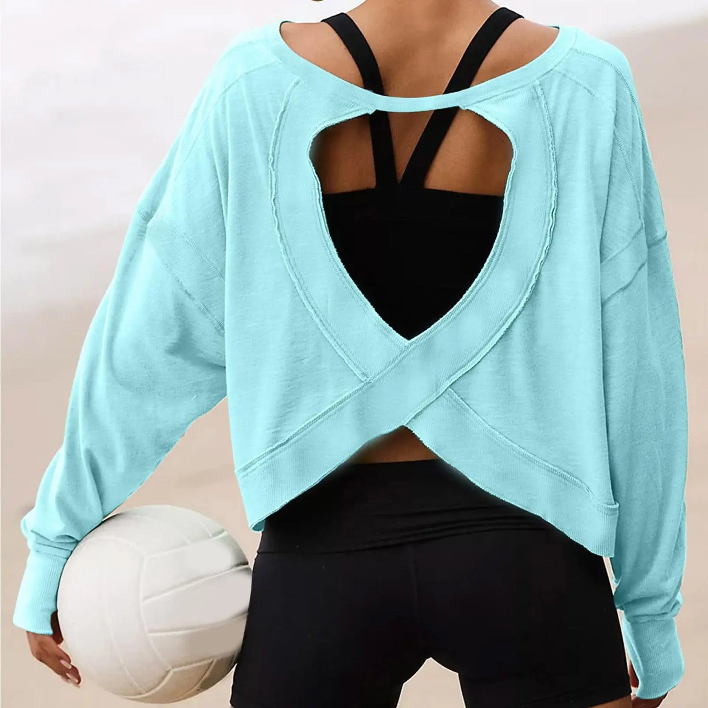 Women's Loose  Long Sleeve T Shirt  Casual  Comfortable Blouse
