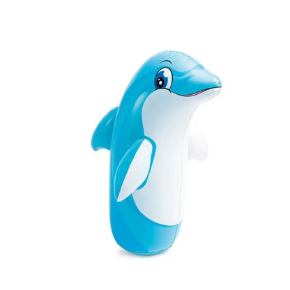 Inflatable Dinosaur & Penguin Tumbler Toys  Fun for Kids and Adults