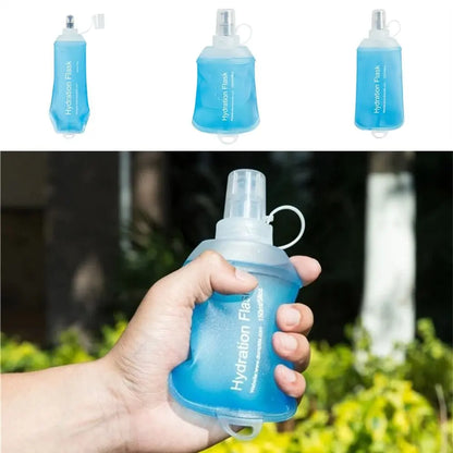 Cycling & Hiking Must Have  Compact  Collapsible Water Flask