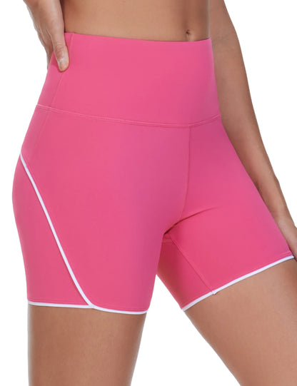 Women's High-Waisted Running & Yoga Dolphin Shorts