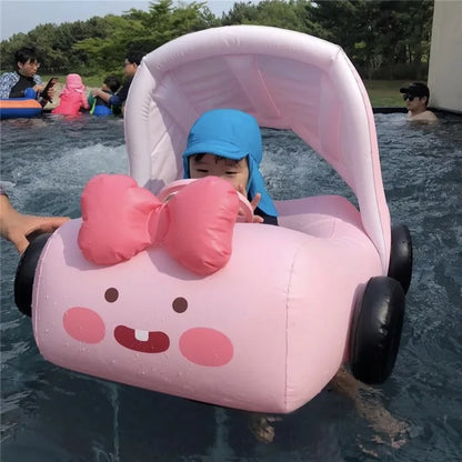 Safe Summer Swim  Inflatable Rings & Umbrellas for Babies