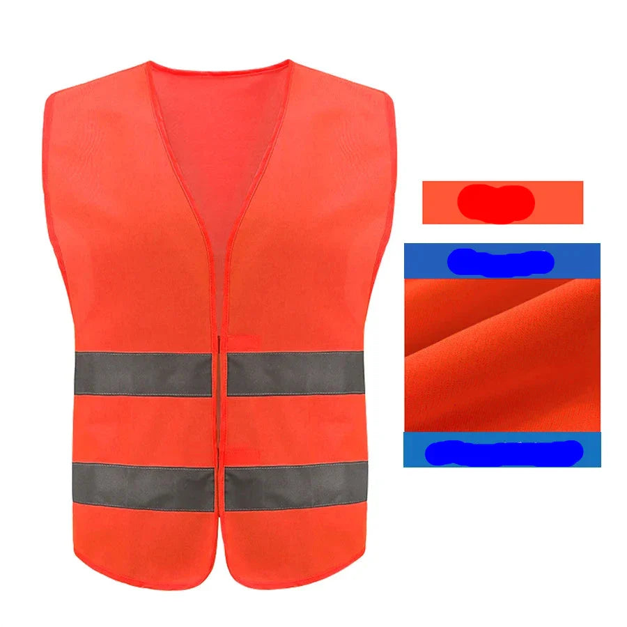 High Visibility Safety Vest for Traffic and Nighttime Safety