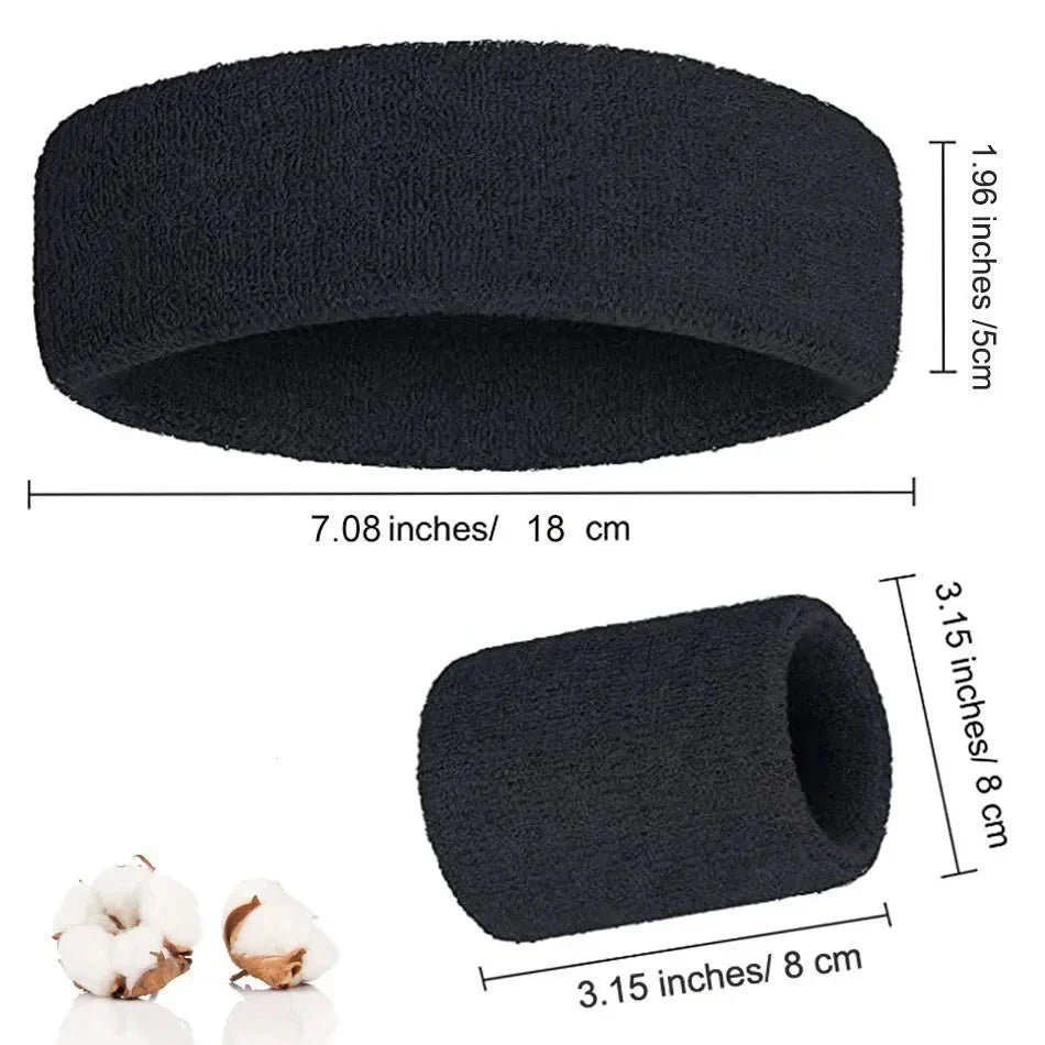 Moisture Wicking Headbands for Men & Women