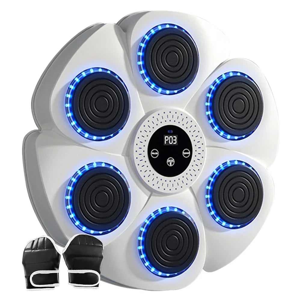 Improve Your Reflexes  Music Boxing Target with Gloves