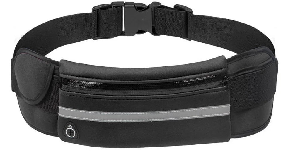 Breathable and Lightweight Waist Pouch for Active Lifestyles