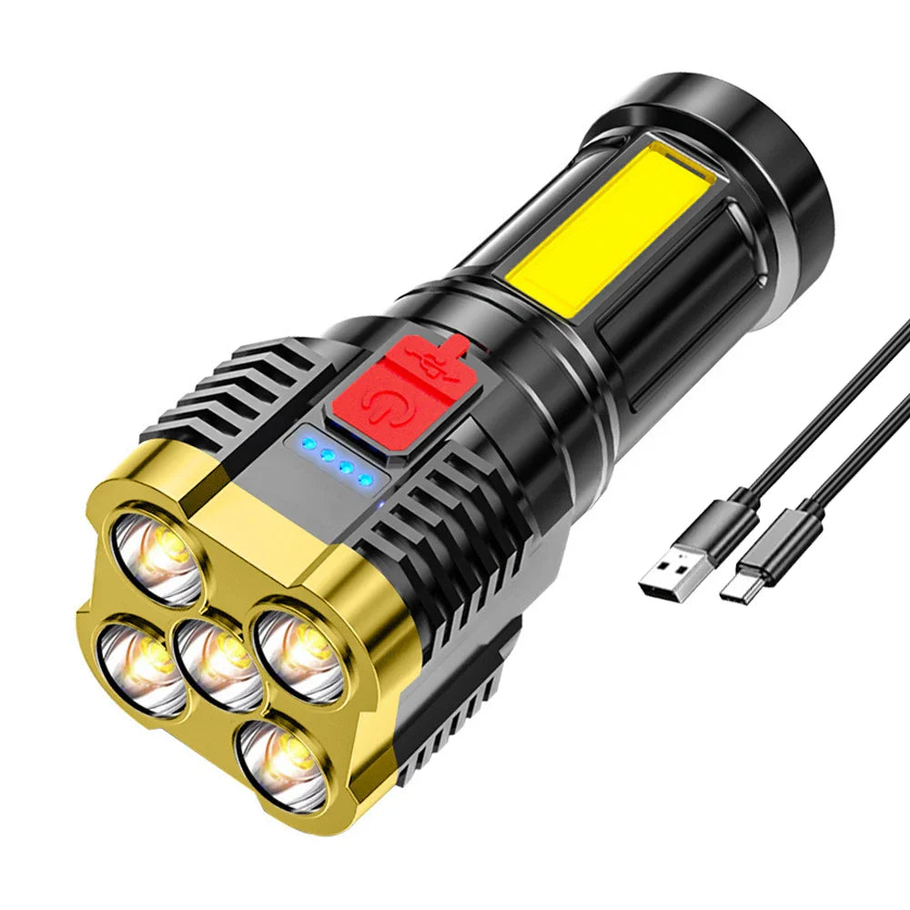 5-LED Work Light with Sidelight and 4 Modes